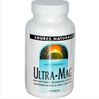 UltraMag фирмы Source Naturals магний с витамином В6